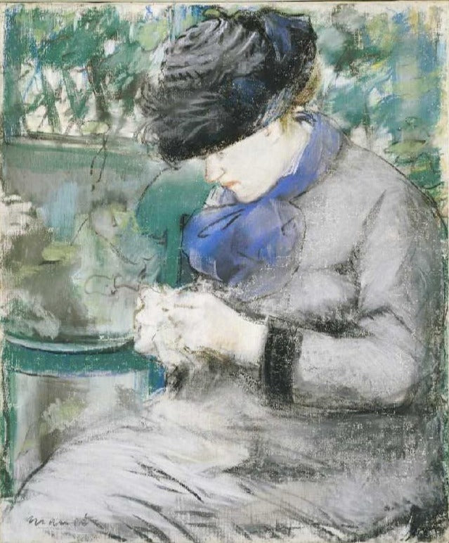 Assis dans le jardin - Edouard Manet