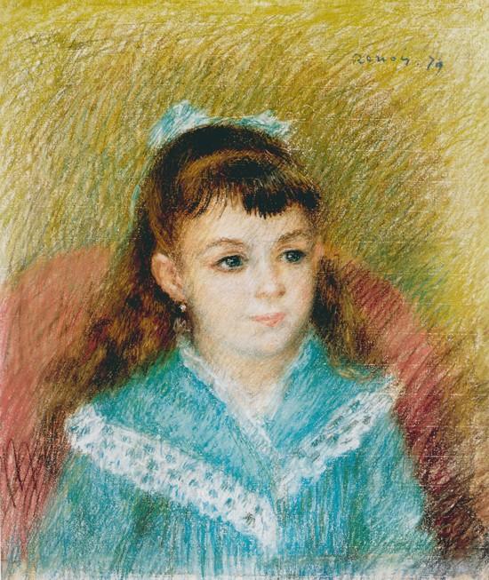 Portrait d'une jeune fille (Elisabeth Maître) - Pierre-Auguste Renoir