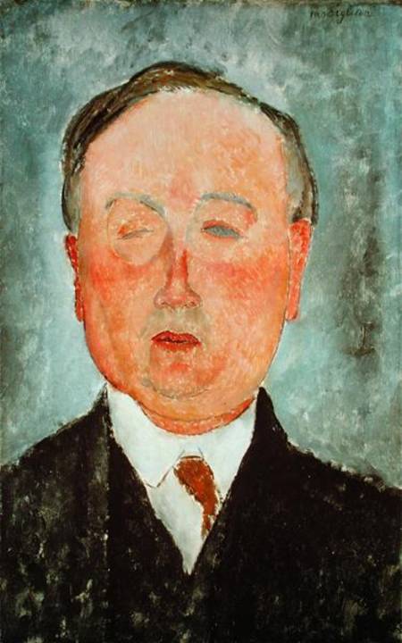 L'homme au monocle - Amadeo Modigliani
