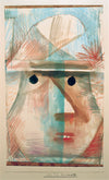 Masque vieille femme drôle - Paul Klee