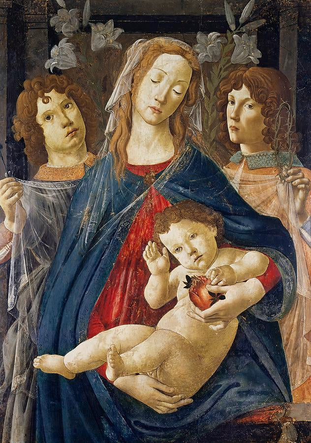 Vierge de la grenade - Sandro Botticelli