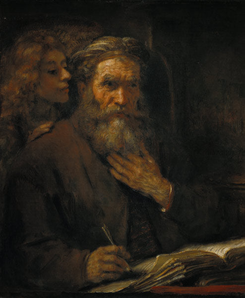 Matthieu l'évangéliste - Rembrandt van Rijn