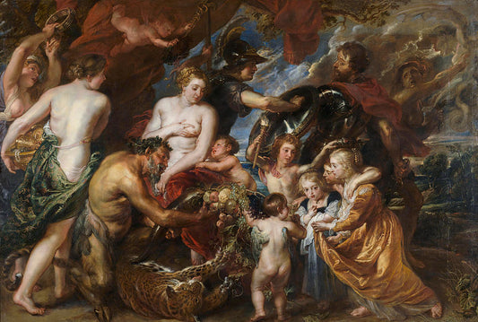 Minerva protège Pax de Mars (Paix et guerre) - Peter Paul Rubens