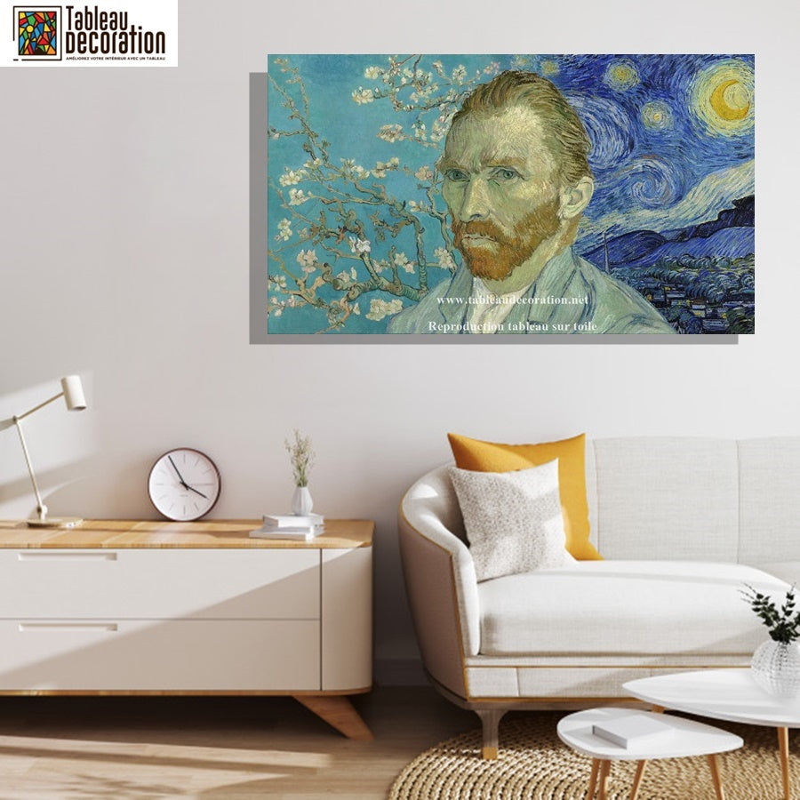Tableau Van Gogh portrait