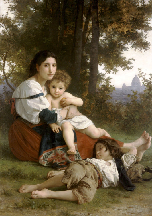 Mère et enfants - William Bouguereau