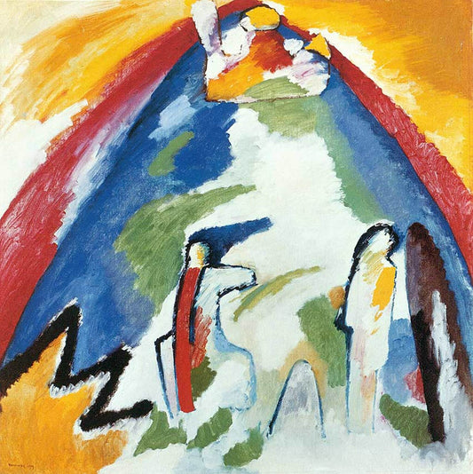 Une montagne 1909 - Vassily Kandinsky