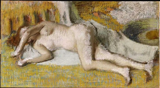 l'Après un bain - Edgar Degas