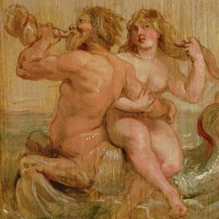 Néréide et Triton - Peter Paul Rubens