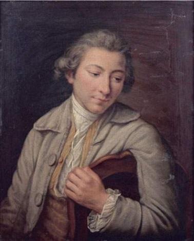 Portrait d'un jeune homme assis - Nicolas Bernard Lépicié