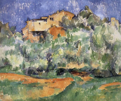 La maison de Bellevue, 1888 - Paul Cézanne