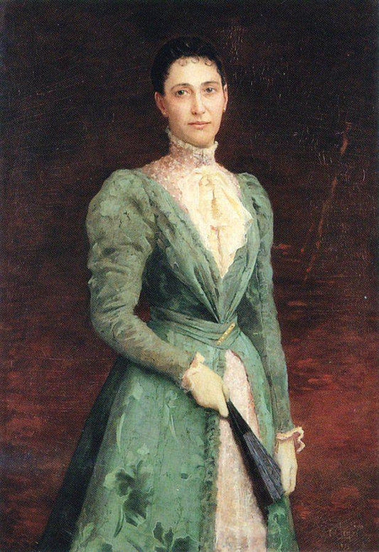 Portrait d'Elizabeth Gardener Bouguereau - Charles-Amable Lenoir