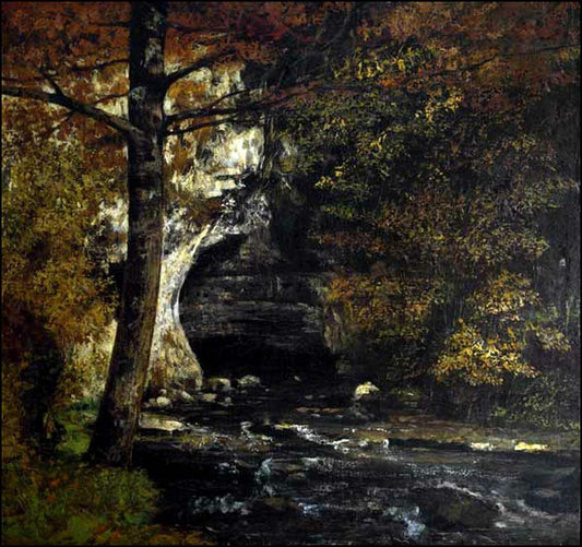 Marécage forestier - Gustave Courbet