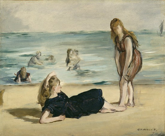 Femmes sur la plage - Edouard Manet