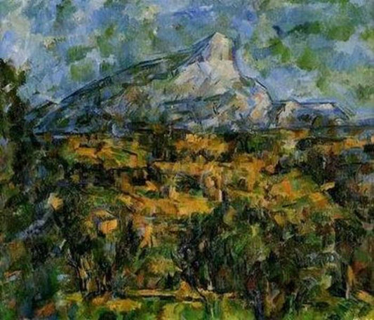 Paysage d'Aix avec le Mont Saint-Victoire - Paul Cézanne