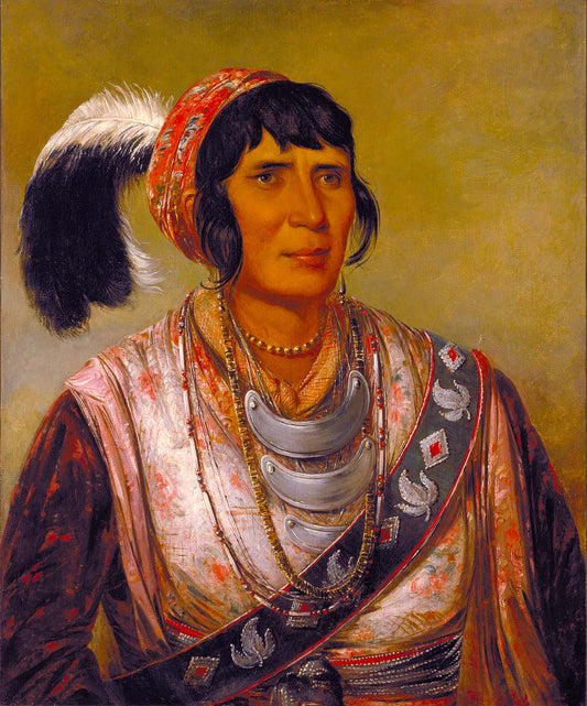 Osceola, Head Chief, Seminole - George Catlin
