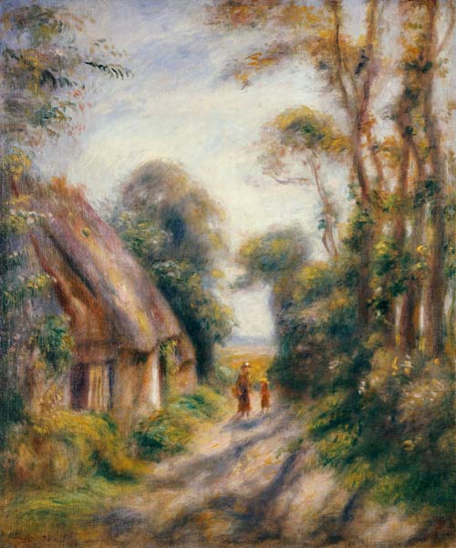 La périphérie de Berneval - Pierre-Auguste Renoir
