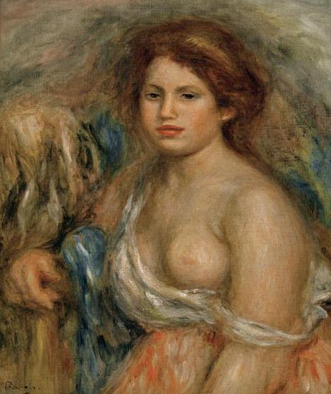 Portrait en buste - Pierre-Auguste Renoir