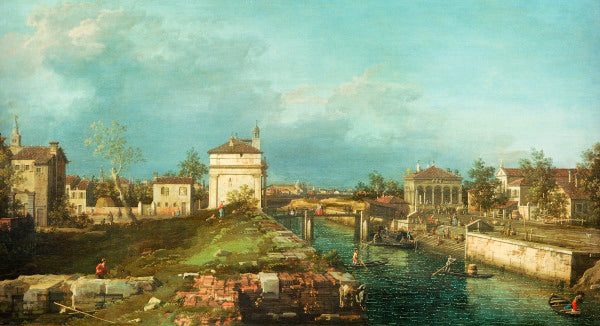 Padoue, Porta Portello / Canaletto - Giovanni Antonio Canal