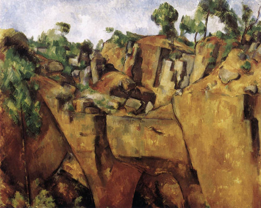 La carrière de Bibémus - Paul Cézanne