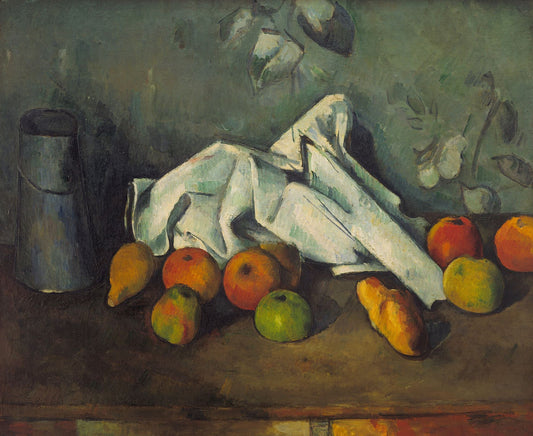Bidon de lait et pommes - Paul Cézanne