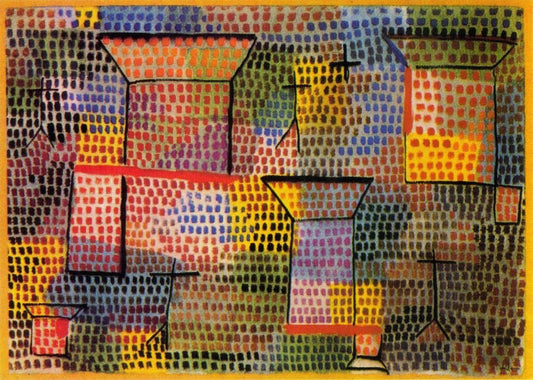 Croix et colonnes - Paul Klee