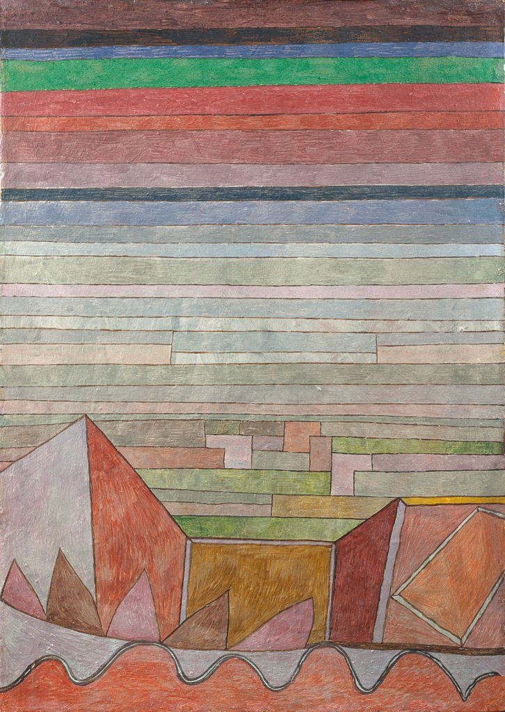 Vue sur le pays fertile - Paul Klee