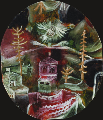 La maison à la floraison de chardon - Paul Klee