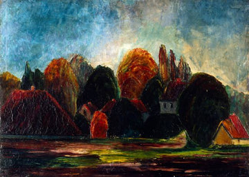 Paysage norvégien - Edvard Munch