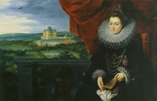 Portrait de l'Infante Isabella Clara Eugenia d'Espagne - Peter Paul Rubens