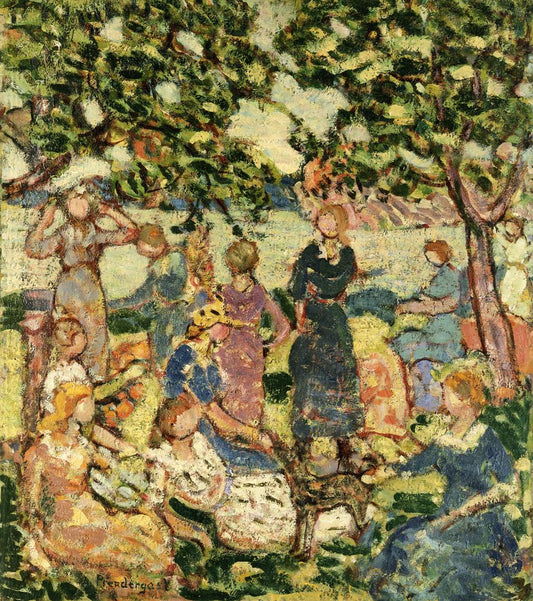 Picnic by the Inlet - Maurice Prendergast