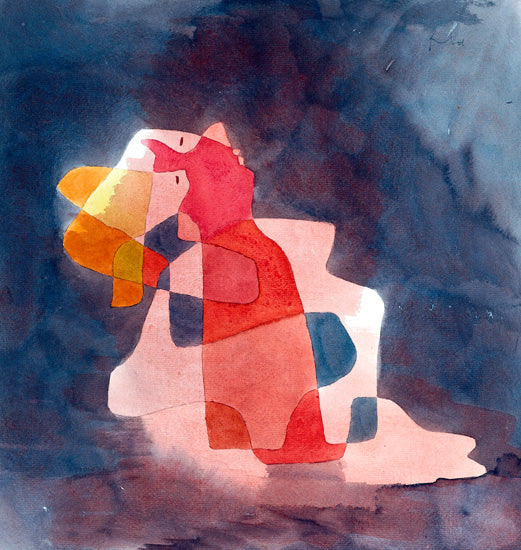 Femme penchée en arrière - Paul Klee