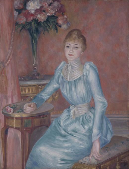 Portrait de Madame de Bonnières (Henriette Arnaud-Gentil, Gräfin de Bonnières) - Pierre-Auguste Renoir
