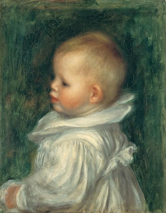 Portrait de Claude Renoir - Pierre-Auguste Renoir