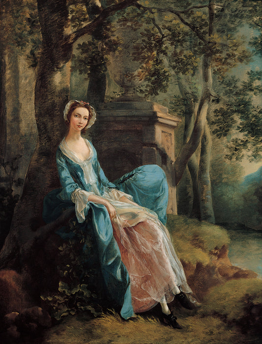 Portrait d'une femme (peut-être de la famille Lloyd) - Thomas Gainsborough