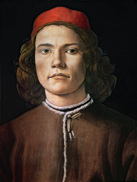 Portrait of a Young Man - Sandro Botticelli