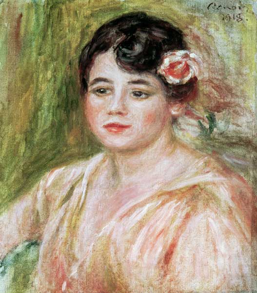Portrait d'Adèle Besson - Pierre-Auguste Renoir