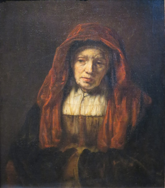 Portrait d'une vieille femme - Rembrandt van Rijn