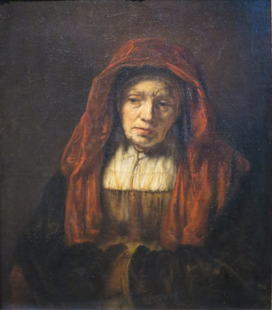 Portrait of an old woman - Rembrandt van Rijn