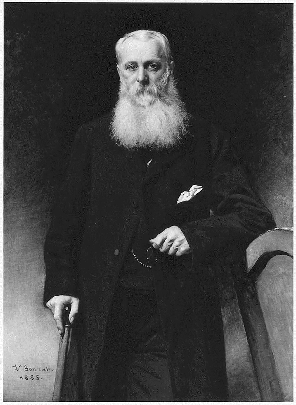 Portrait de George Aloysius Lucas - Léon Bonnat