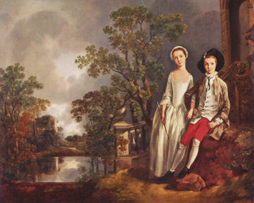 Portrait de Heneage Lloyd et de sa sœur, Lucy - Thomas Gainsborough