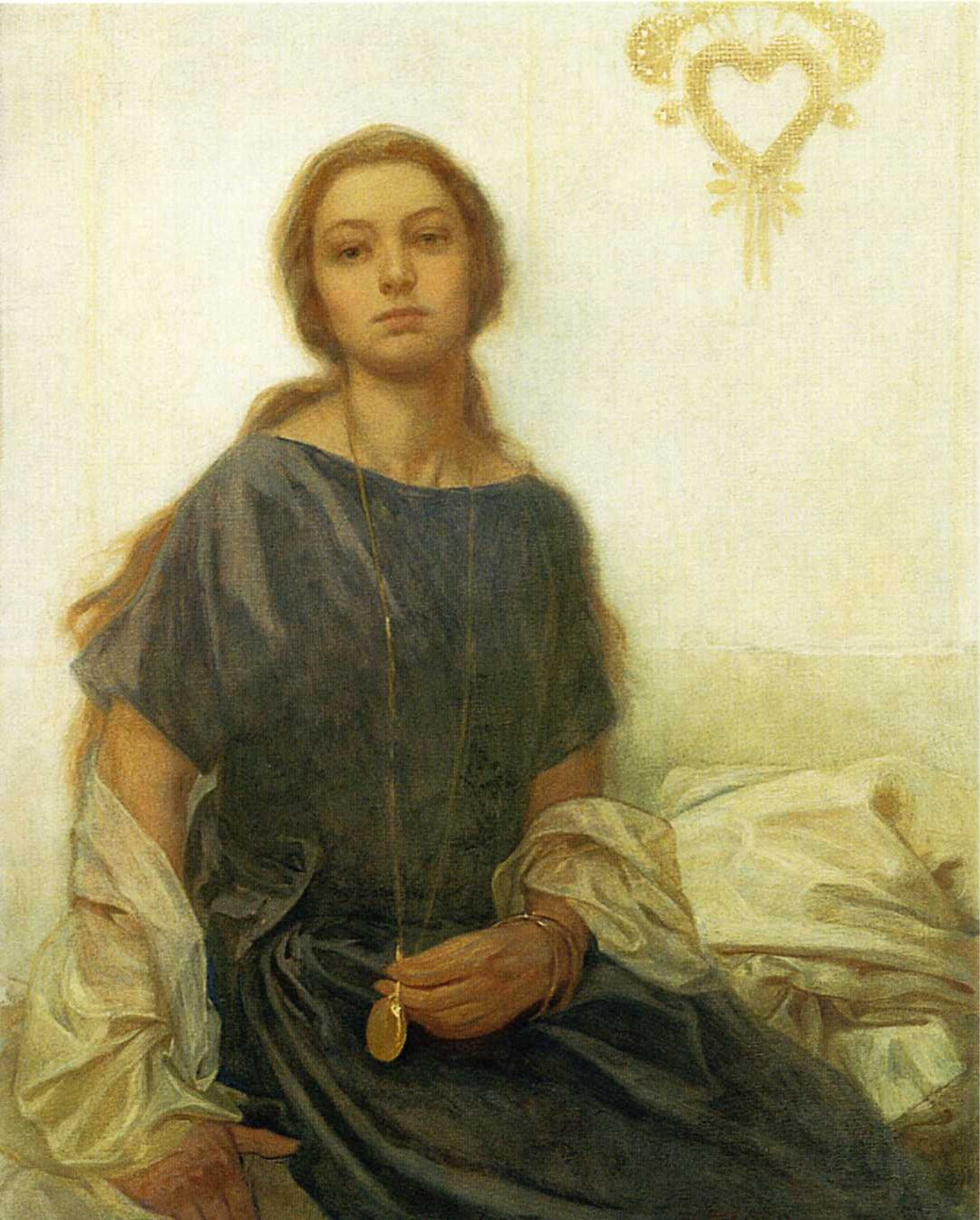 Portrait de jaroslava - Mucha