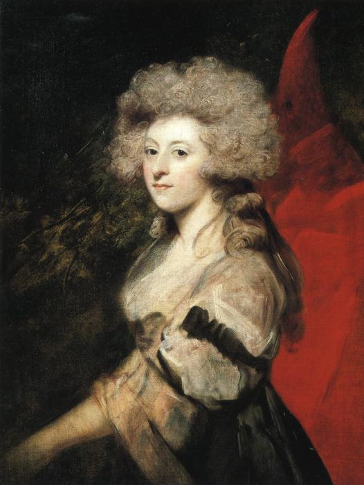 Portrait de Maria Anne Fitzherbert - Joshua Reynolds