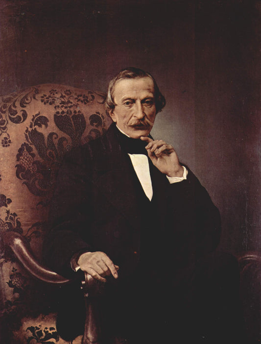 Portrait of Massimo d'Azeglio - Francesco Hayez
