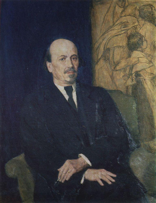 Portrait de Mikhail Nesterov - Viktor Vasnetsov