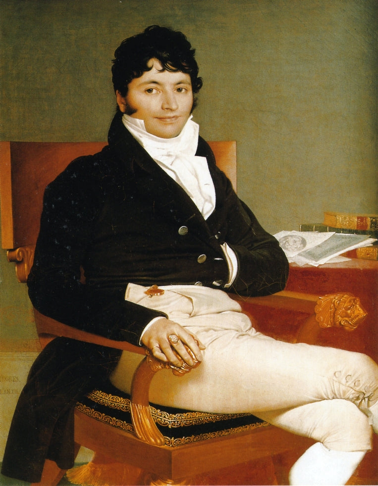 Portrait de Monsieur Rivière - Jean-Auguste-Dominique Ingres