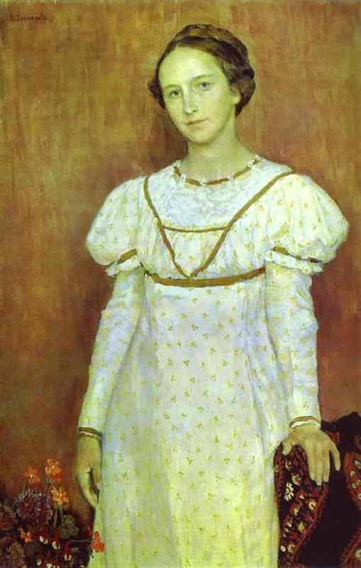 Portrait d'Olga Poletayeva - Viktor Vasnetsov