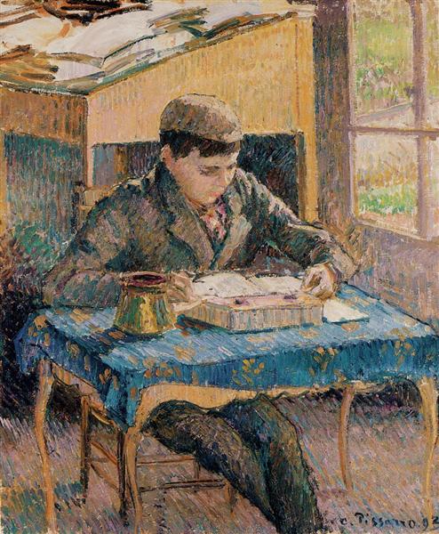Rodo lisant - Camille Pissarro