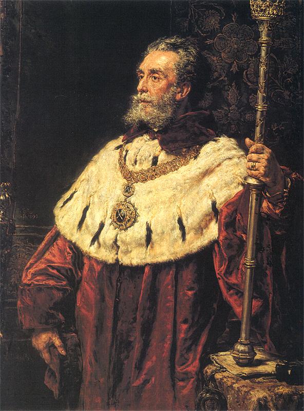 Portrait of Stanisław Tarnowski - Jan Matejkov