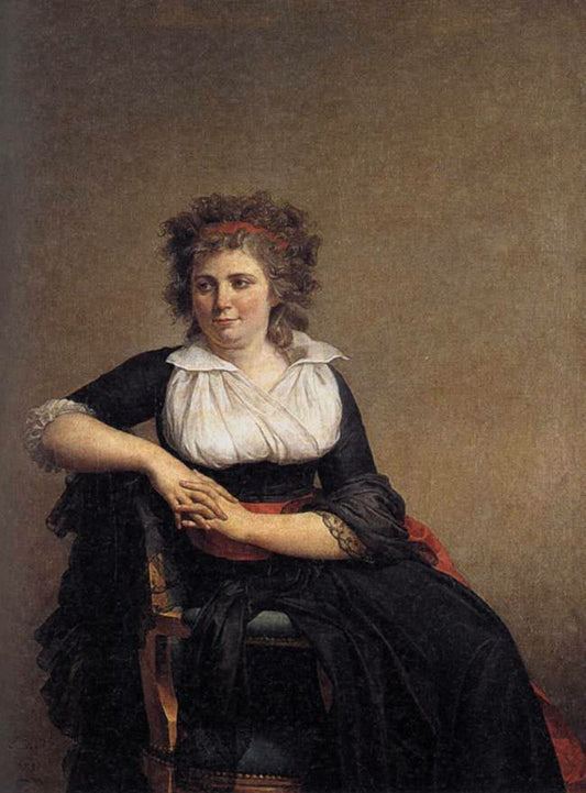 Robertine Tourteau, Marquise d'Orvilliers (1772-1862) - Jacque Louis David