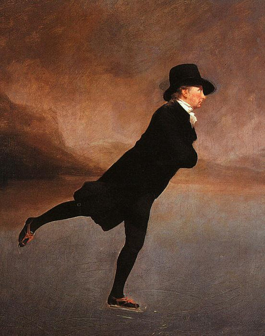 The Skating Minister (Le révérend Robert Walker patinant sur le loch de Duddingston) - Sir Henry Raeburn